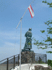 風頭公園・坂本龍馬の銅像(1)