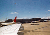 JAL1107便からの眺め(1)／羽田空港第一ターミナル※マニュアル式一丸レフ撮影