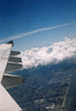 JAL1107便からの眺め(10)／幕張方面を望む※マニュアル式一丸レフ撮影