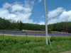 駐車場待ちの途中で見えた風景(7)／ファーム富田・ラベンダー畑