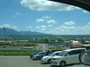 駐車場待ちの途中で見えた風景(9)／ファーム富田・駐車場