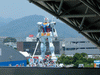 東静岡駅から見たガンダム立像(2)
