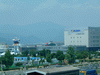東静岡駅から見たガンダム立像(4)