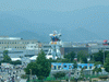 東静岡駅から見たガンダム立像(5)
