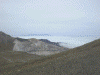 雲海に浮かぶ山