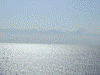 爪木崎からの眺め：大海原と貨物船