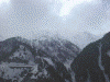 黒部ダム：展望台から立山連峰を望む(1)