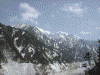 黒部ダム：後立山連峰を望む