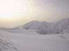 雪の大谷(9) 天狗平と大日岳の夕暮れ