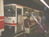 立山トンネルバス：トロリーバス 室堂行き