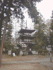 恵林寺：三重の塔